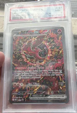 Pokemon TCG Oricorio ex Me: Mega Evolution Promo 024 Holo English PSA 9 + - Image 1