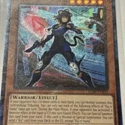 Yu-Gi-Oh! K9-17 Izuna 1st Edition Collector's Rare Card JUSH-EN031 - Image 3