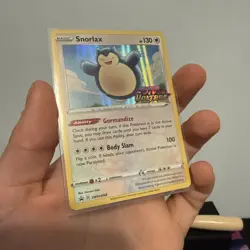 Pokemon Sword & Shield "Snorlax" SWSH068 / Black Star Promo / Near Mint - Image 4