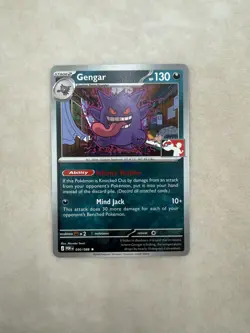 Gengar Pokemon TCG Prize Pack Series 9 Exclusive [POR 50/88] NEAR MINT - Image 1
