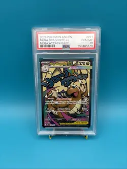 2026 POKEMON ASC EN-ASCENDED HEROES MEGA ATTACK RARE MEGA DRAGONITE EX PSA 10 - Image 1
