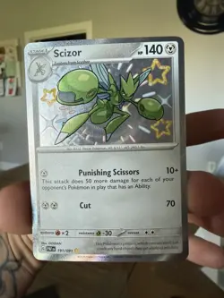 Scizor 191/091 SV: Paldean Fates Holo - 2024 Pokemon TCG - English - Image 1