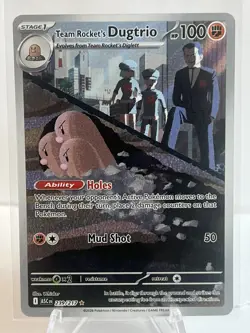 TEAM ROCKET'S DUGTRIO - 2026 POKEMON - ASCENDED HEROES - IR - Image 1