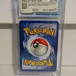 CGC 4.5 Pokemon Here Comes Team Rocket! 15/82 Team Rocket Holo Rare Eng 2000 - Image 4
