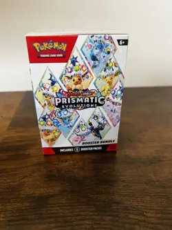 Pokemon TCG: Scarlet & Violet-Prismatic Evolutions Booster Bundle (6 Packs) New! - Image 2