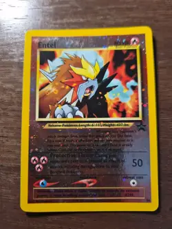 Pokemon TCG Entei Wizards Black Star Promos 34 Holo Promo Promo - Image 1