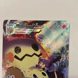 Pokemon Mimikyu VMAX TG17/TG30 Full Art Holo Ultra Rare 300 HP ENG - Image 5