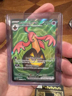 POKEMON GOURGEIST EX 102/086 ULTRA RARE FULL ART CHAOS RISING NM - Image 1