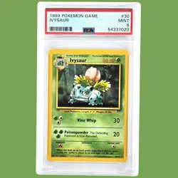IVYSAUR PSA 9 1999 Pokemon Game Card #30 Mint - Image 1