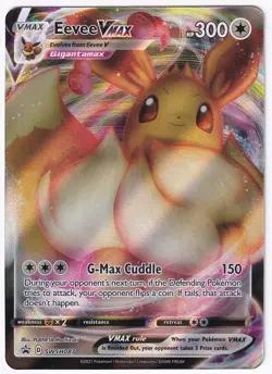 Pokemon TCG Eevee VMAX SWSH087 Holo Promo Sword & Shield Promo NM - Image 1