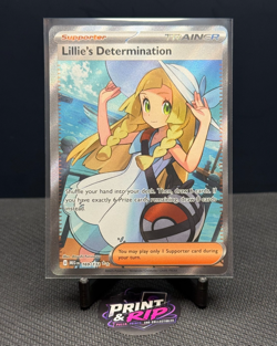 Lillie's Determination - 169/132 - Ultra Rare - Pokemon: Mega Evolution - NM - Image 1