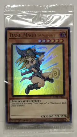 Dark Magician Girl LART-EN035 Ultra Rare Limited Edition Yugioh TCG SEALED NM/M - Image 1