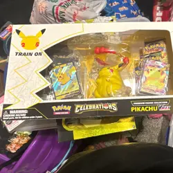 Pokemon TCG Celebrations Pikachu "Train On" Promo Kit, Age 6+ - Image 1