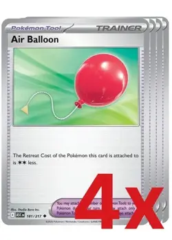 4x Air Balloon 181/217 Pokemon TCG Playset ME: Ascended Heroes - Image 1