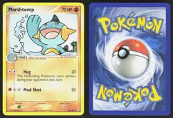 Marshtomp 38/100 - Pokemon Crystal Guardians - Uncommon - NM - Image 3