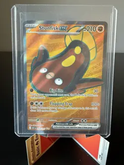 Stunfisk EX 252/217 UR Ascended Heroes Pokemon TCG NM - Image 1