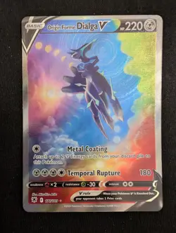 Pokemon TCG Origin Forme Dialga V (Alt Full Art) 177/189 Astral Radiance Holo NM - Image 1