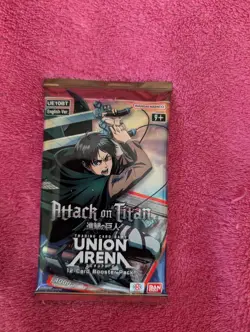 Bandai Union Arena Attack on Titan 12-Card Booster Pack English - Image 2