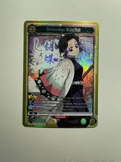 UNION ARENA Shinobu Kocho SR Demon Slayer TCG NM UEX05BT KMY 3-008 - Image 1