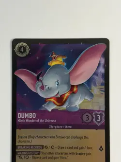Ravensburger Disney Lorcana Dumbo Ninth Wonder 45/204 Legendary Cold Foil EN - Image 2
