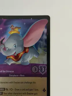 Ravensburger Disney Lorcana Dumbo Ninth Wonder 45/204 Legendary Cold Foil EN - Image 3
