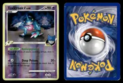 Toxicroak G 40/127 Reverse Holo Rare Platinum Pokemon Card - Image 1