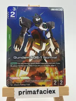 Gundam Card - Gundam AGE-1 Normal - GD02-021 LR+ - Image 1