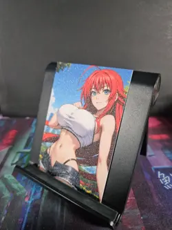 Rias Gremory High School DxD Art Card Glitter Anime Waifu CCG Collectible - Image 2