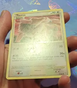 Tauros 41/99 HGSS Unleashed Pokemon Card LP - Image 3