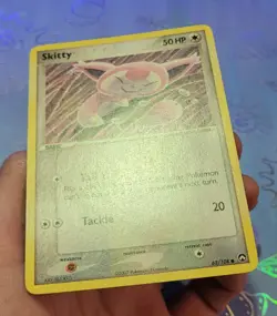 Skitty 62/108 EX Power Keepers Pokemon Card NM - Image 4