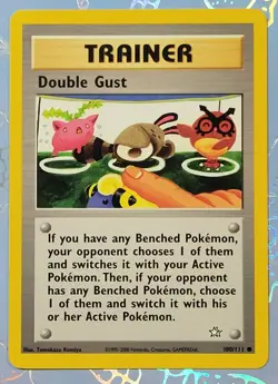 Double Gust 100/111 Neo Genesis Pokemon Card NM - Image 1