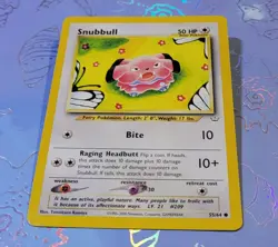 Snubbull 55/64 Neo Revelation Pokemon Card NM - Image 3
