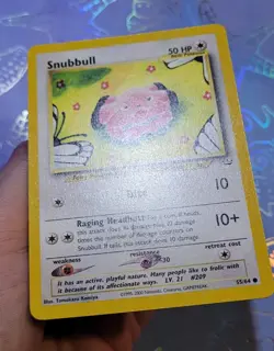 Snubbull 55/64 Neo Revelation Pokemon Card NM - Image 4