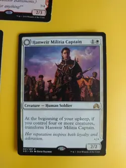 Hanweir x3 - Battlements, Garrison, Militia Captain Magic the Gathering 3 Card. - Image 2