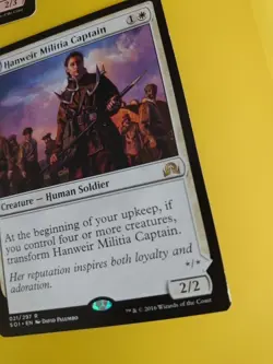 Hanweir x3 - Battlements, Garrison, Militia Captain Magic the Gathering 3 Card. - Image 5
