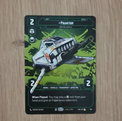 Star Wars Unlimited Phantom - LAW 799 Prestige RARE Card - Lawless Time - Image 1