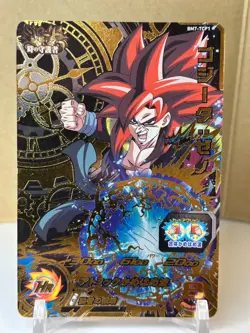 Bandai Super Dragon Ball Heroes cards BM7-TCP1 Gogeta:GT SSJ4 Trading card - Image 1