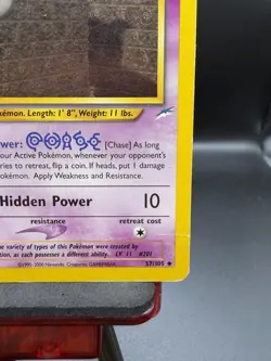 Pokemon Card - Unown [C] Neo Destiny 57/105 Uncommon HP - Image 4
