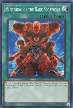 Yugioh! Mustering of the Dark Scorpions - DCR-EN093 - Common - Unlimited 25th An - Image 1