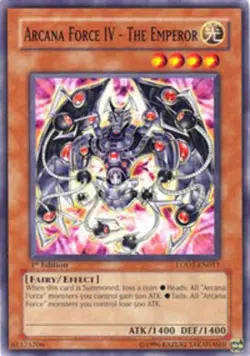 Yugioh! MP Arcana Force IV - The Emperor - LODT-EN011 - Common - Unlimited Editi - Image 1