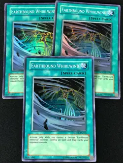 YUGIOH EARTHBOUND WHIRLWIND SOVR-EN046 SUPER X3 (LP) - Image 1