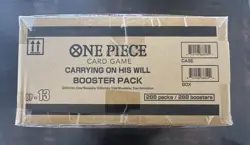 Op 13 One Piece Carrying On His Will Display Case Booster Box X12 ENG 🇬🇧 Luffy - Image 2