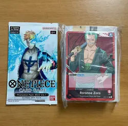 Promotion Pack 2023 Vol. 1 + Demo Deck Zoro Leader SEALED - One Piece Card Game - Image 1