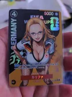 One Piece CCG Kefla Germany WM 2026 Waifu CCG Karte In Top Zustand Sexy Waifu - Image 1