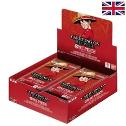 ONE PIECE CARD GAME - OP-13 CARRYING ON HIS WILL - BOOSTERS BOX - Sealed - Image 1