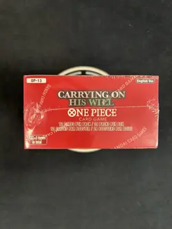 ONE PIECE CARD GAME - OP-13 CARRYING ON HIS WILL - BOOSTERS BOX - Sealed - Image 5