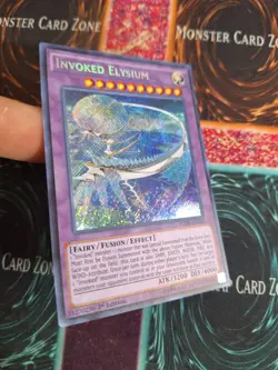 Yu-Gi-Oh! Invoked Elysium FUEN-EN033 Secret Rare 1st Edition Near Mint - Image 2