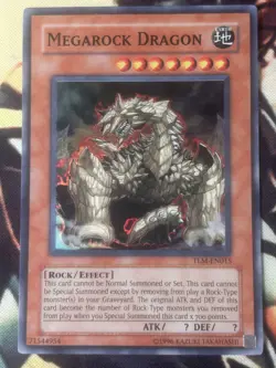 Yugioh: Megarock Dragon - TLM-EN015 - Super Rare - Unlimited - MP - Image 1