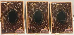 Yugioh- 3x Phantom of Chaos - Super Rare - Limited - GLAS-ENSE1 - Near Mint - Image 2