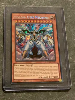 1st Edition Secret Rare Meklord Astro Mekanikle (LC5D-EN161) Yu-Gi-Oh! yugioh - Image 1